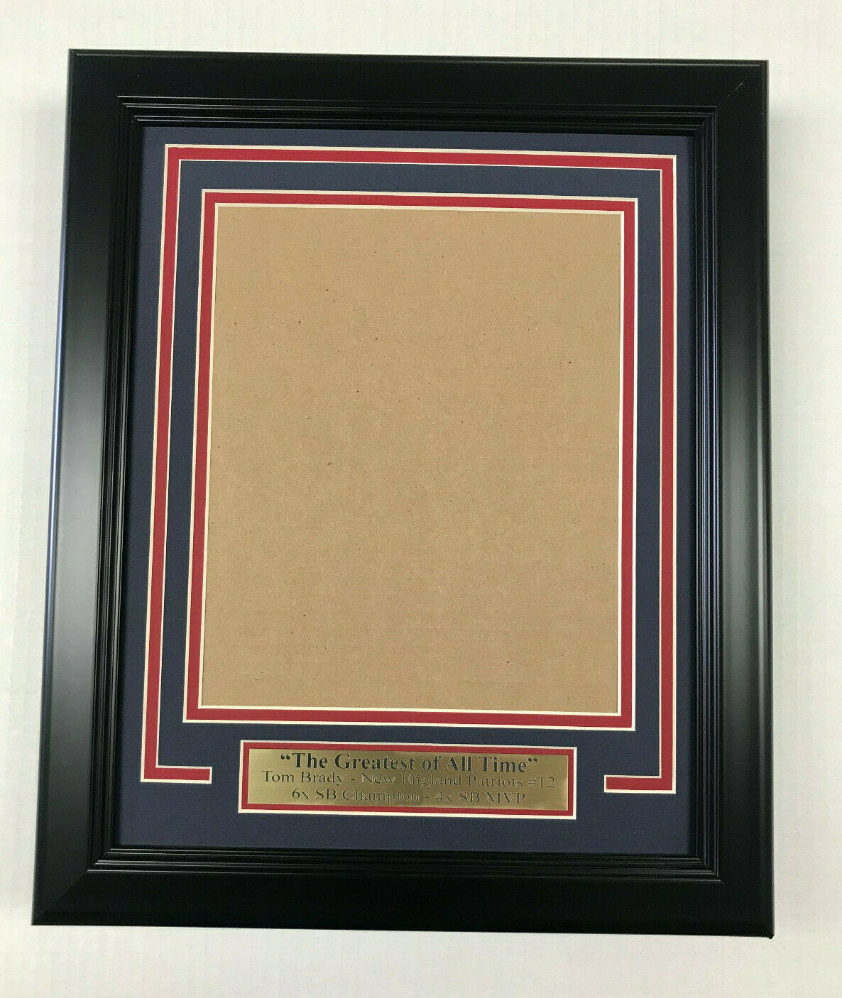 Tom Brady New England Patriots Vertical 8x10 Photo Frame Kit