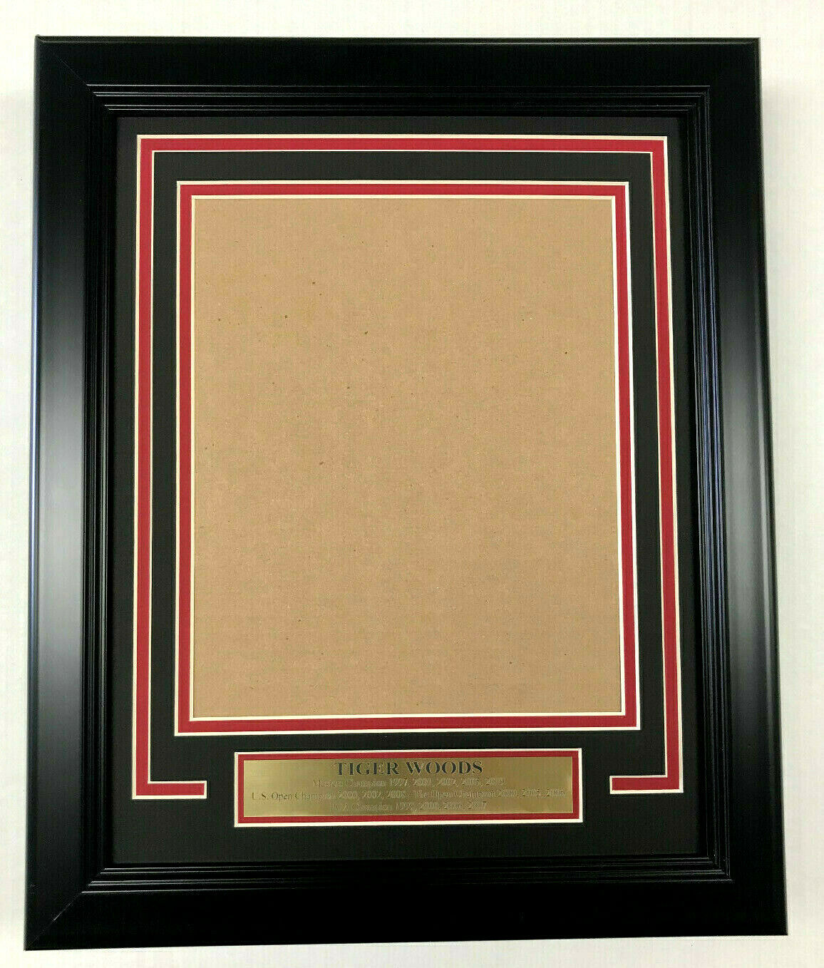 Tiger Woods Masters Champion Frame Kit for Your 8x10 Vertical Photo