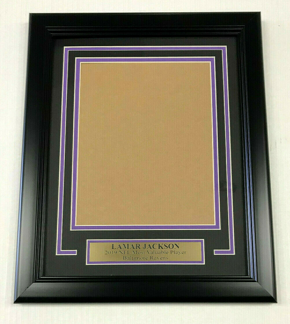 Lamar Jackson Baltimore Ravens Frame Kit for 8x10 Vertical Photo