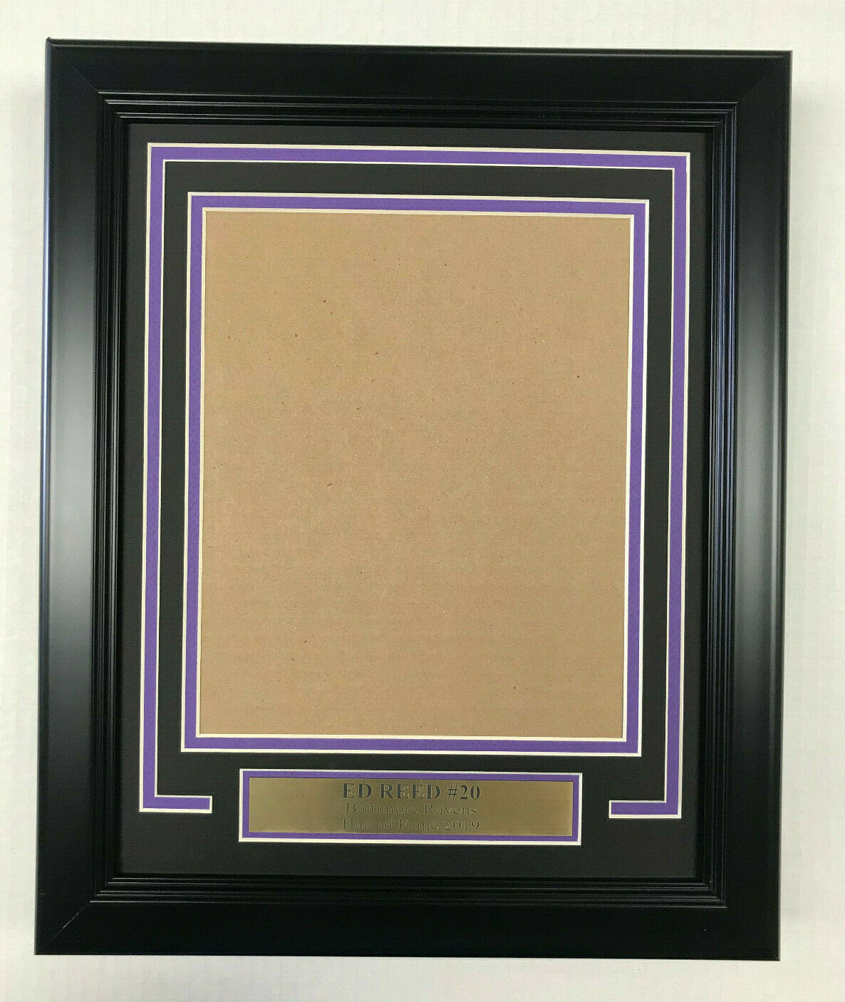 Ed Reed Baltimore Ravens Vertical Photo Frame Kit 8x10