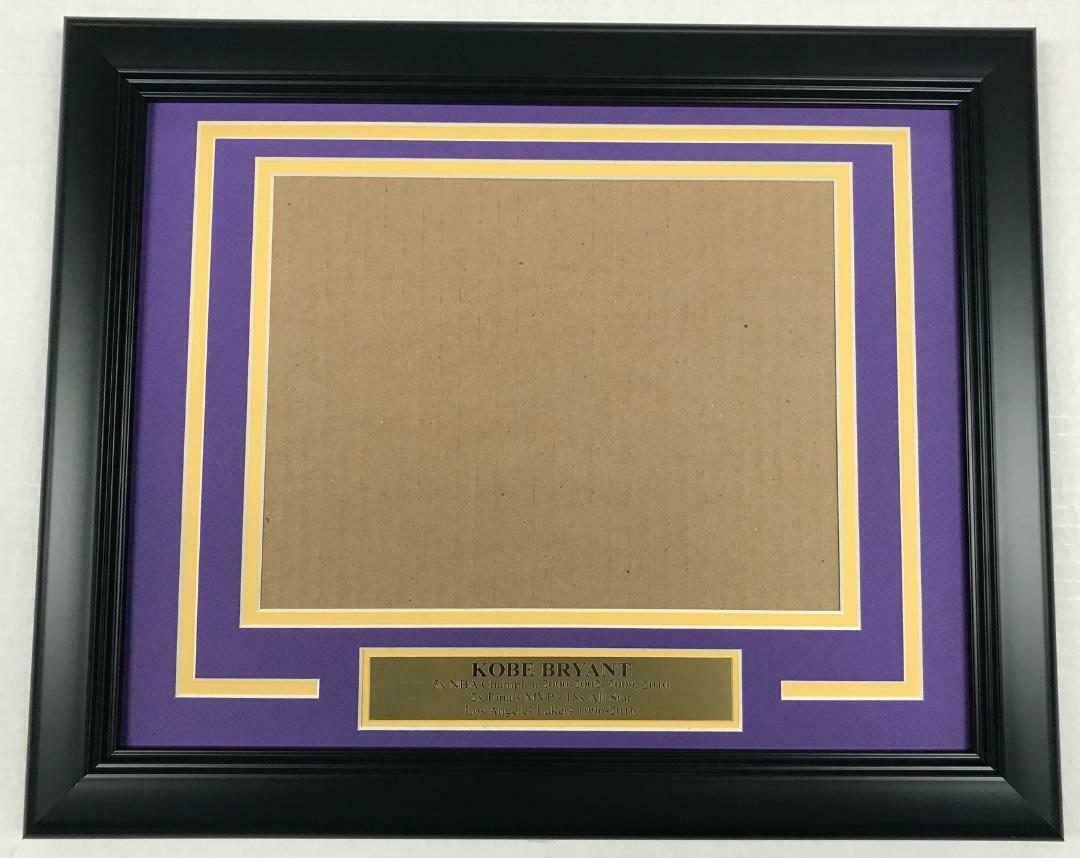 Kobe Bryant Los Angeles Lakers Horizontal Photo Frame Kit