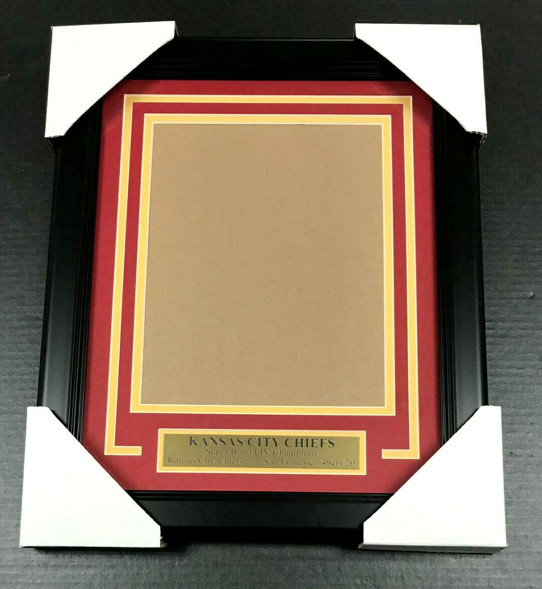 Kansas City Chiefs Super Bowl LIV Frame Kit for 8x10 Vertical Photo