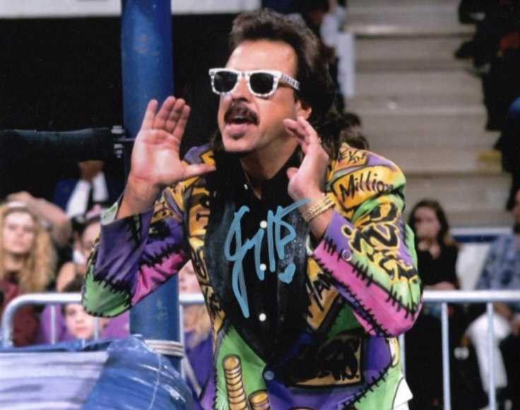 Jimmy Hart Autographed 8x10 Photo