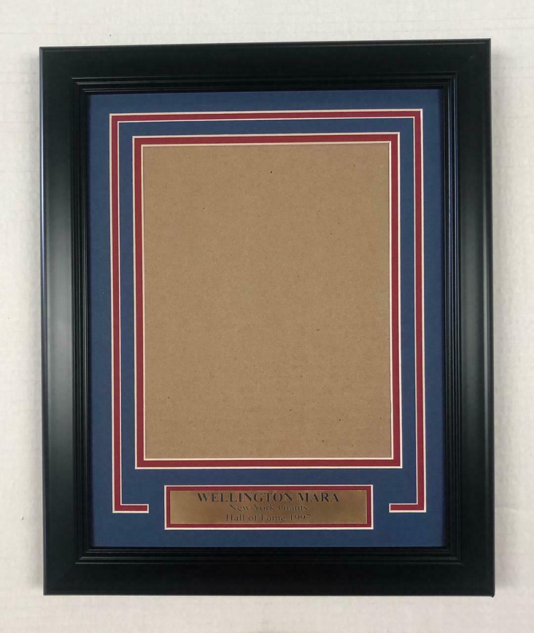Wellington Mara New York Giants Frame Kit for 8x10 Vertical Photo