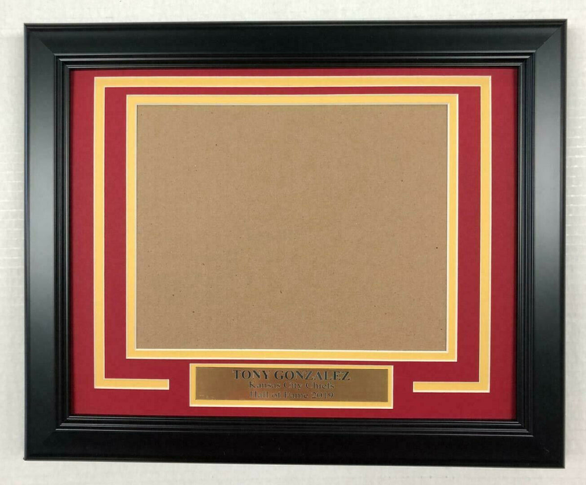 Tony Gonzalez Kansas City Chiefs Horizontal 8x10 Photo Frame Kit