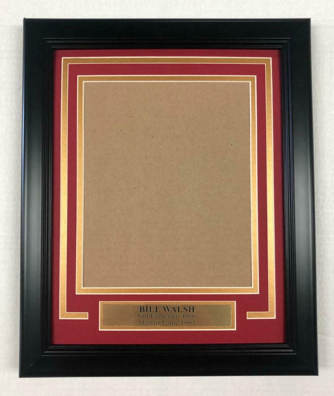 Bill Walsh San Francisco 49ers Framed Kit for 8x10 Vertical Photo