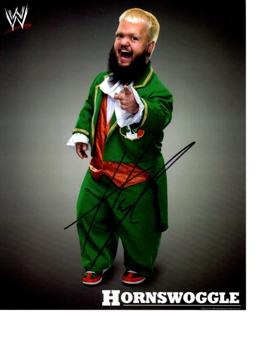 Hornswoggle Autographed 8x10 Photo