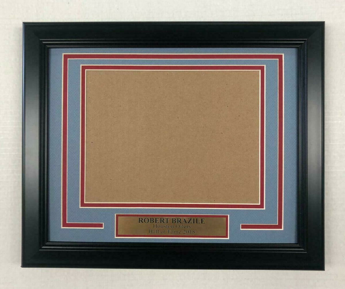 Robert Brazile Houston Oilers Horizontal Photo Frame Kit for 8x10 Photo
