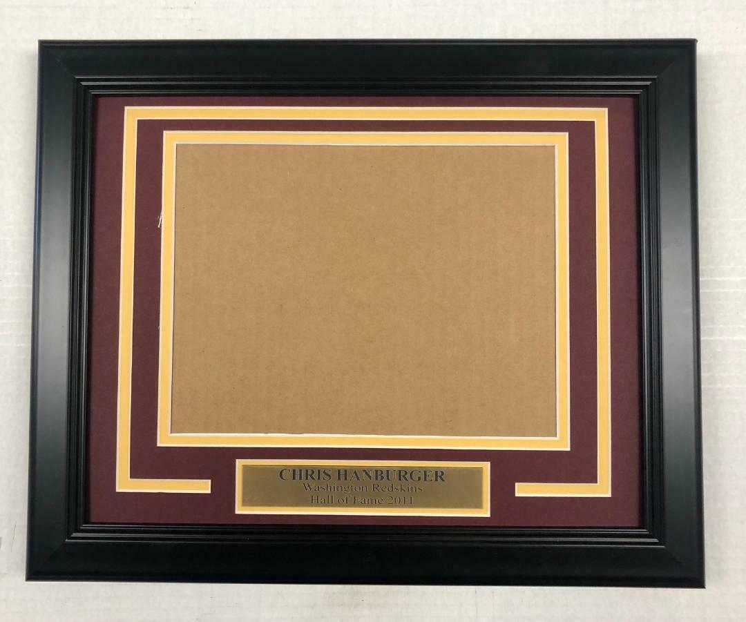 Chris Hanburger Washington Redskins Framed Frame Kit 8x10 Horizontal Photo