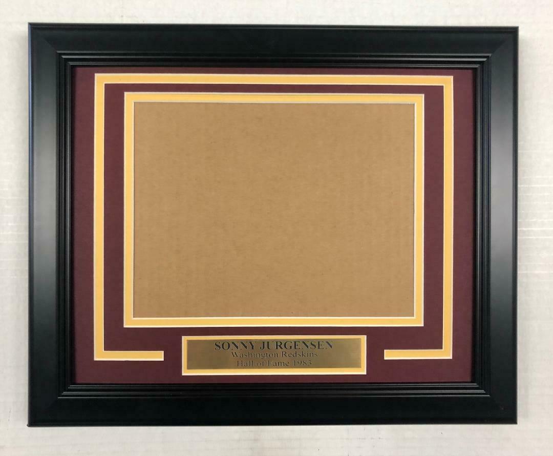 Sonny Jurgensen Washington Redskins Framed Photo Kit 8x10 Horizontal