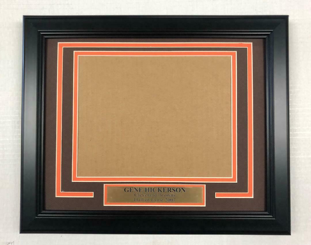 Gene Hickerson Cleveland Browns Frame Kit for 8x10 Horizontal Photo
