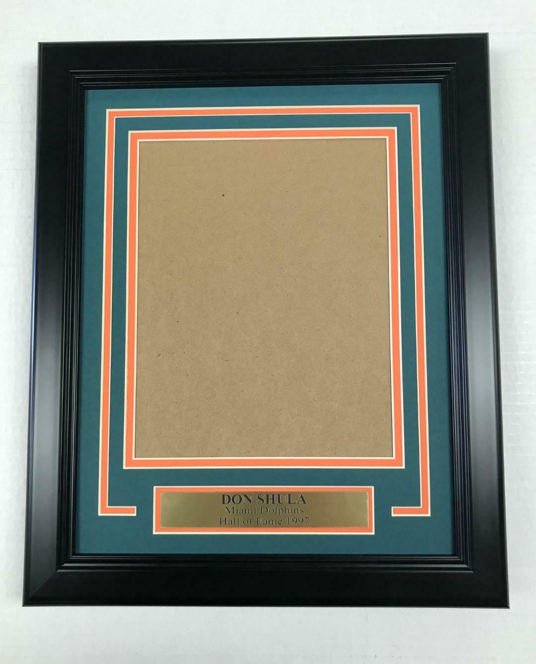 Don Shula Miami Dolphins Vertical Photo Frame Kit 8x10