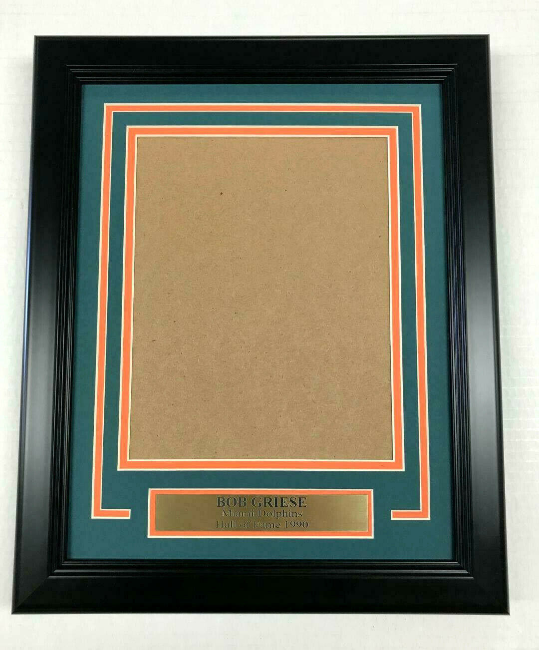 Bob Griese Miami Dolphins Framed Frame Kit for Vertical 8x10 Photo