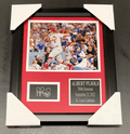 Albert Pujols 700th HR Laser Engraved Facsimile Autographed Framed 8x10 Photo