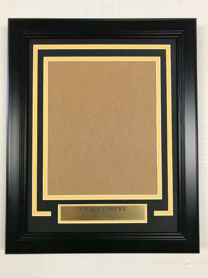 Jack Lambert Pittsburgh Steelers Vertical 8x10 Photo Frame Kit