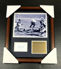 Alan Ameche 1958 Autographed Cut Reprint Framed 8x10 Photo Baltimore Colts