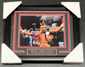 Mike Tyson Autographed 8x10 Belt Photo Framed BAS COA