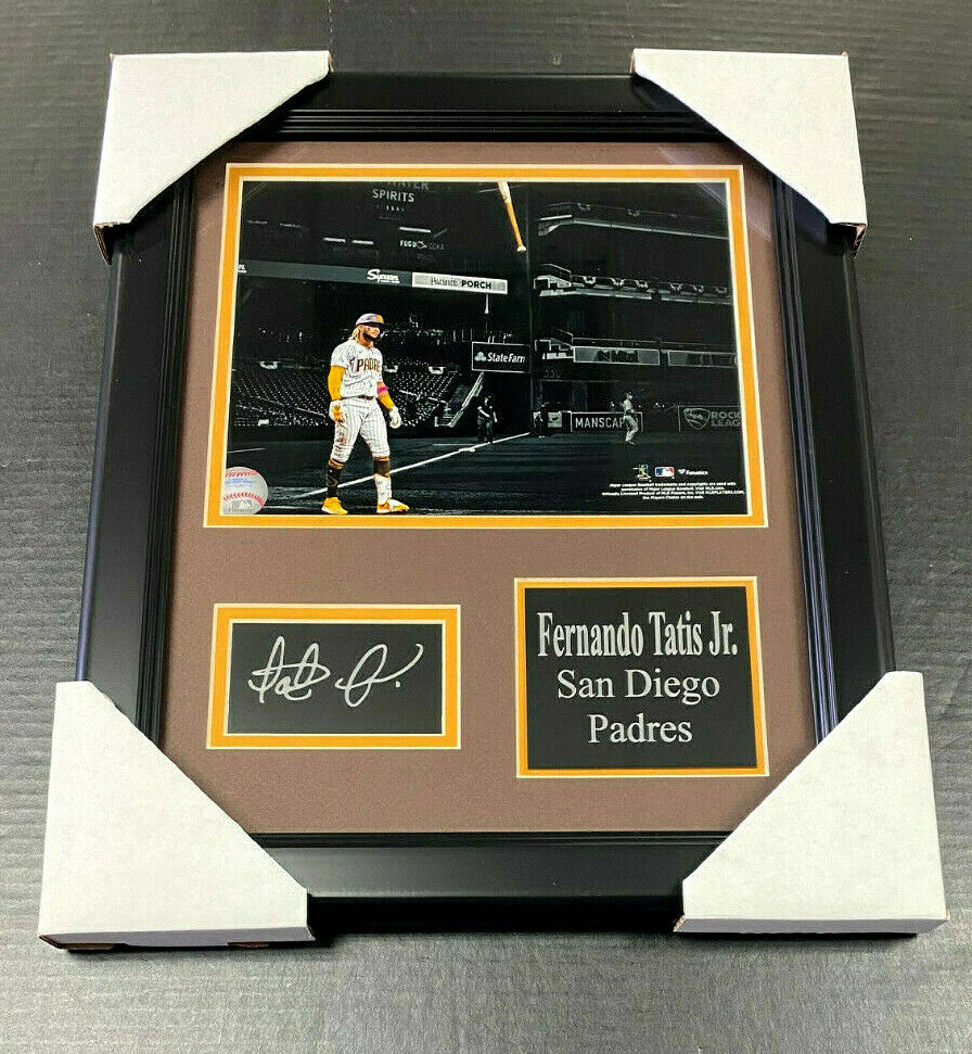Fernando Tatis San Diego Padres Autographed Reprint Framed 8x10 Photo