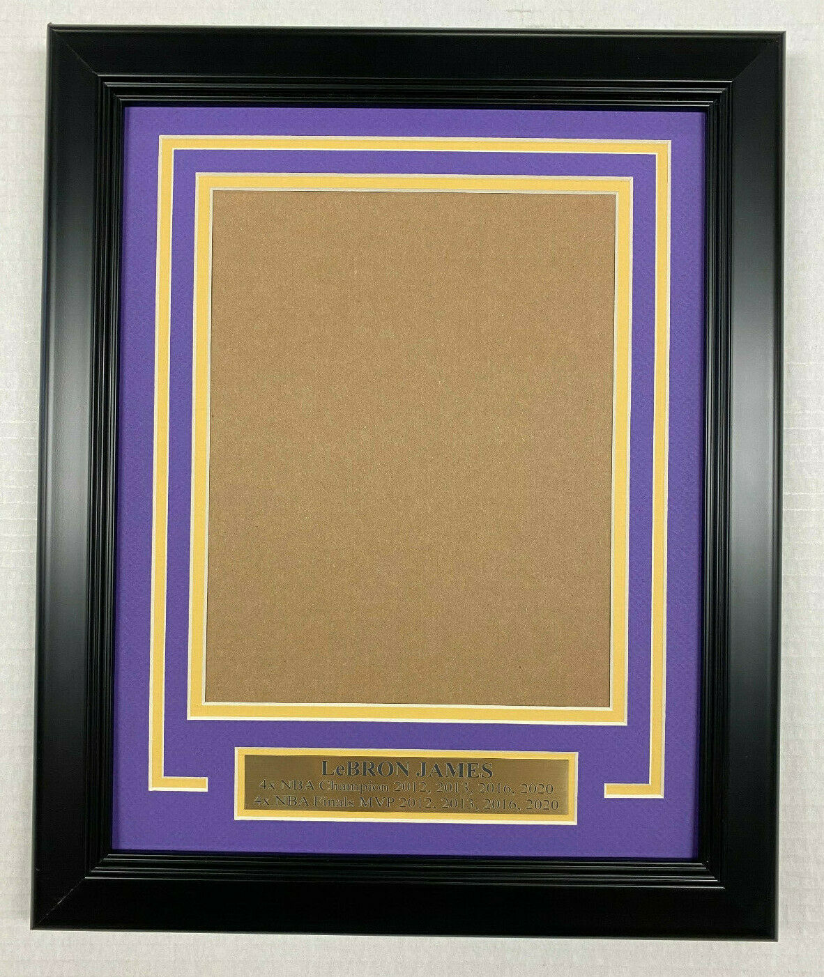 LeBron James Los Angeles Lakers Vertical Photo Frame Kit 8x10