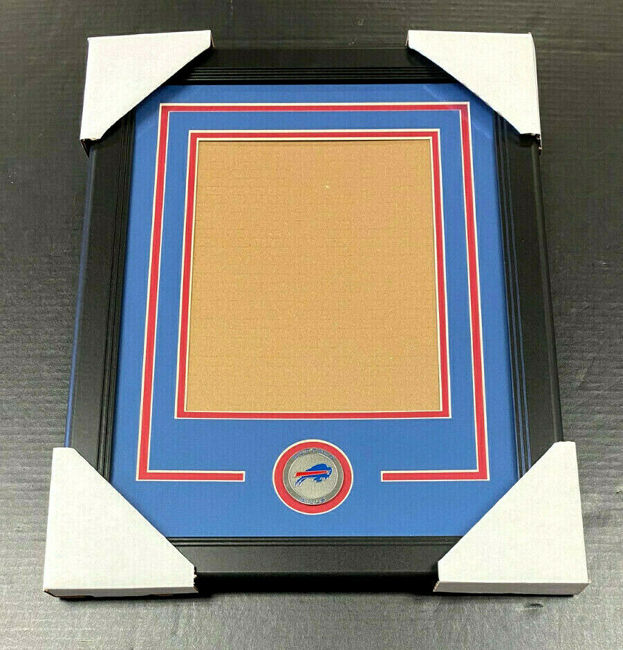 Buffalo Bills Medallion Frame Kit 8x10 Vertical Photo Double Mat