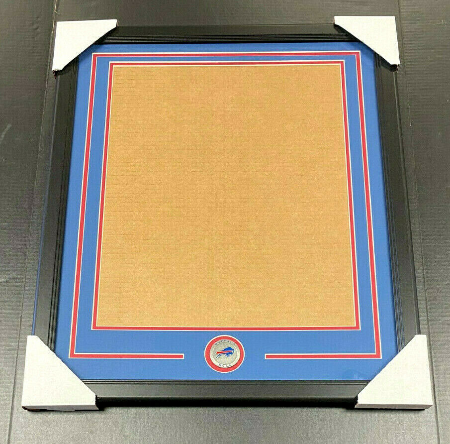 Buffalo Bills Medallion Frame Kit 16x20 Vertical Photo Double Mat