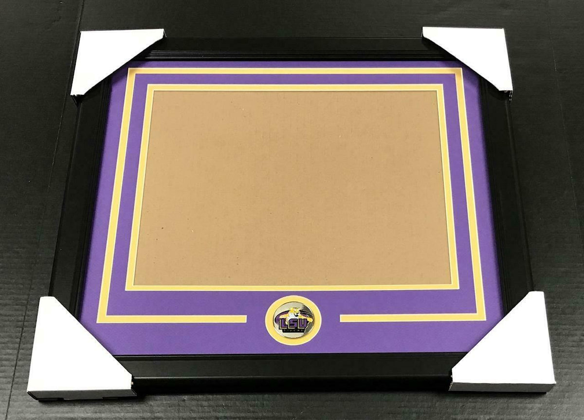 LSU Tigers 2019 National Champions 11x14 Horizontal Medallion Frame Kit