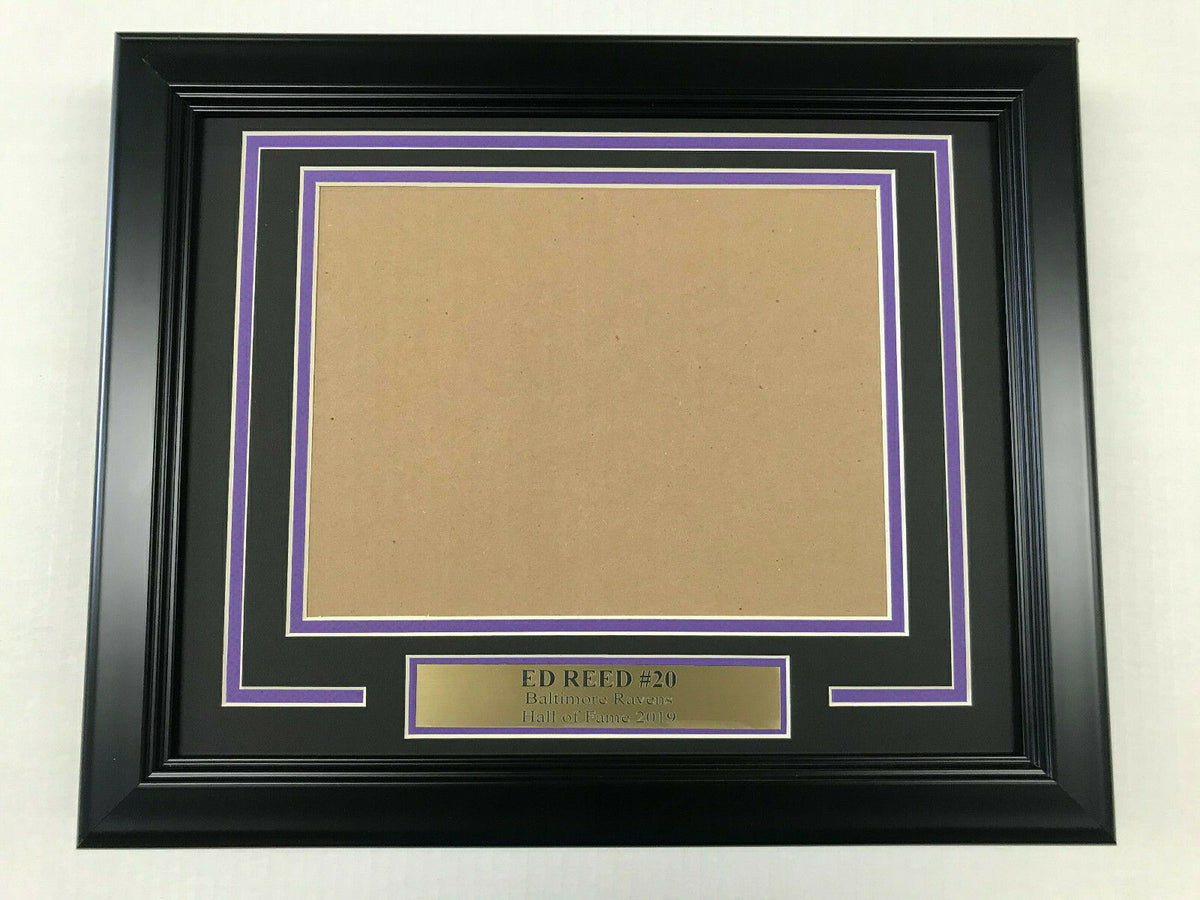 Ed Reed Baltimore Ravens Horizontal Photo Frame Kit 8x10