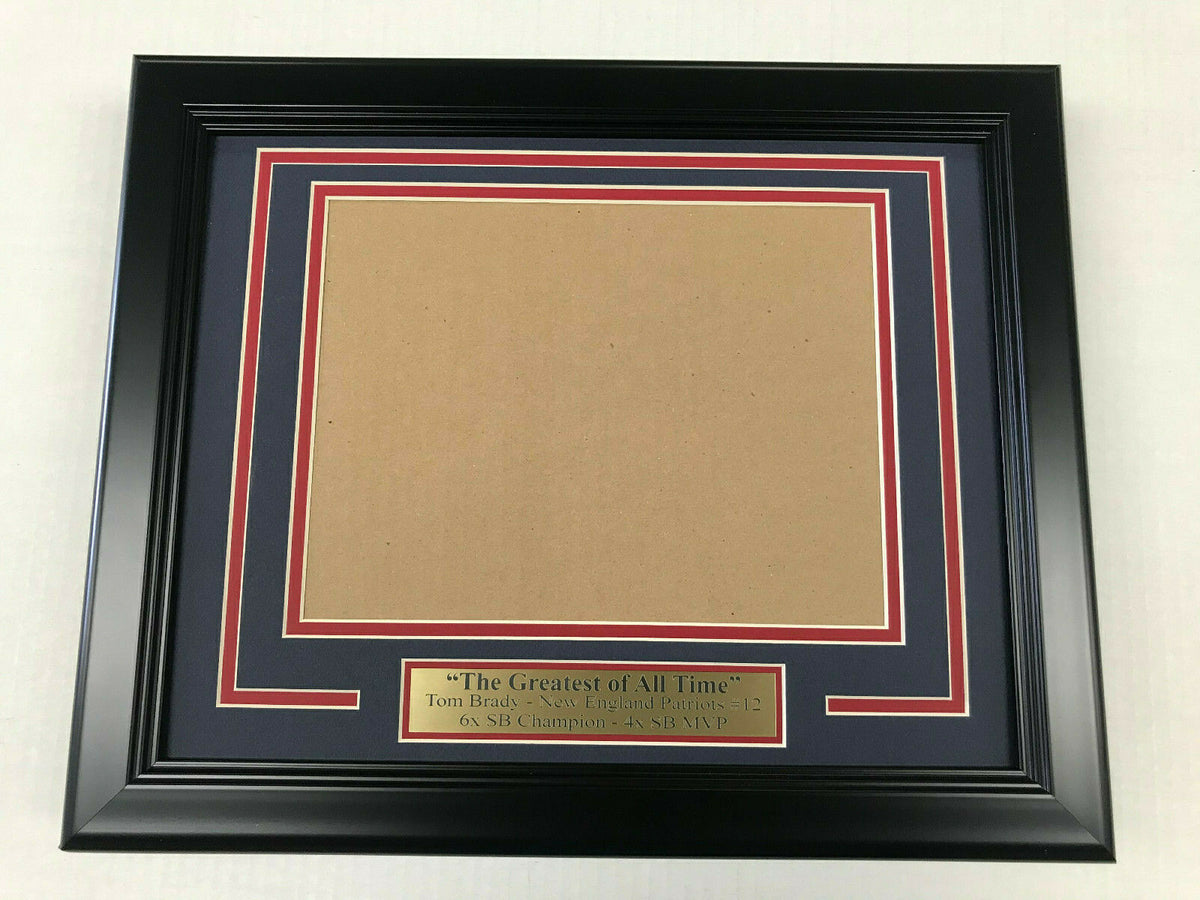 Tom Brady New England Patriots Horizontal 8x10 Photo Frame Kit