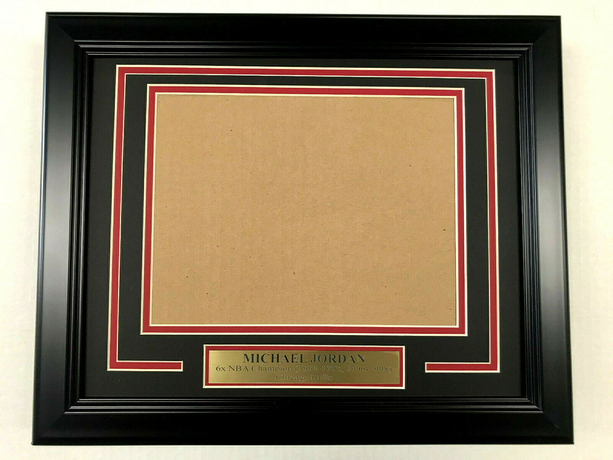 Michael Jordan Chicago Bulls Frame Kit for Your 8x10 Horizontal Photo