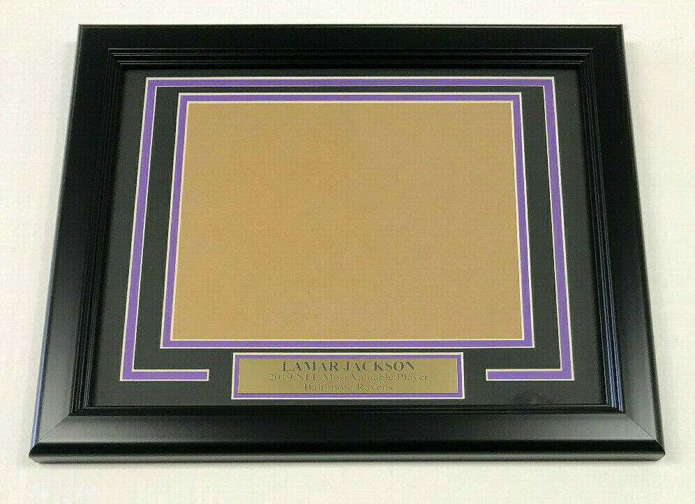 Lamar Jackson Baltimore Ravens Frame Kit for 8x10 Horizontal Photo