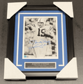 Johnny Unitas Baltimore Colts Autographed 8x10 Framed Photo Beckett BAS COA