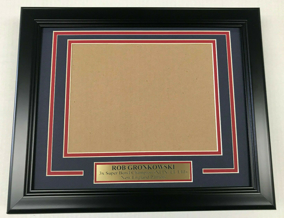 Rob Gronkowski New England Patriots Horizontal 8x10 Photo Frame Kit