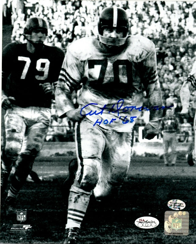 Art Donovan Autographed Baltimore Colts 8x10 Photo