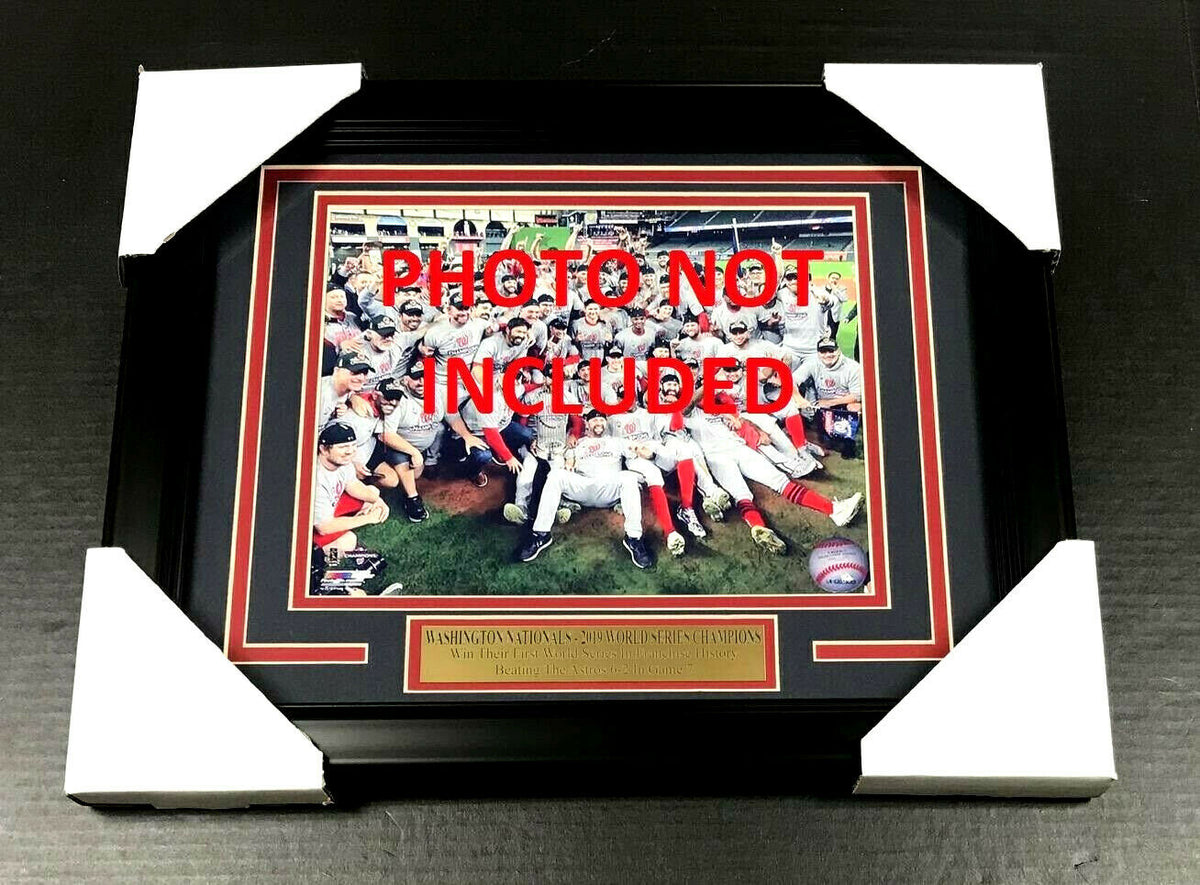Frame Kit Washington Nationals World Series Champions Team Horizontal 8x10 Photo