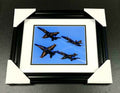 U.s. Navy Blue Angels Flying Planes Framed 8x10 Photo