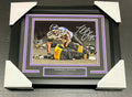 Terrell Suggs Autographed 8x10 Photo Ravens Framed JSA COA