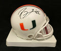 Ray Lewis Miami Hurricanes Autographed Mini Helmet