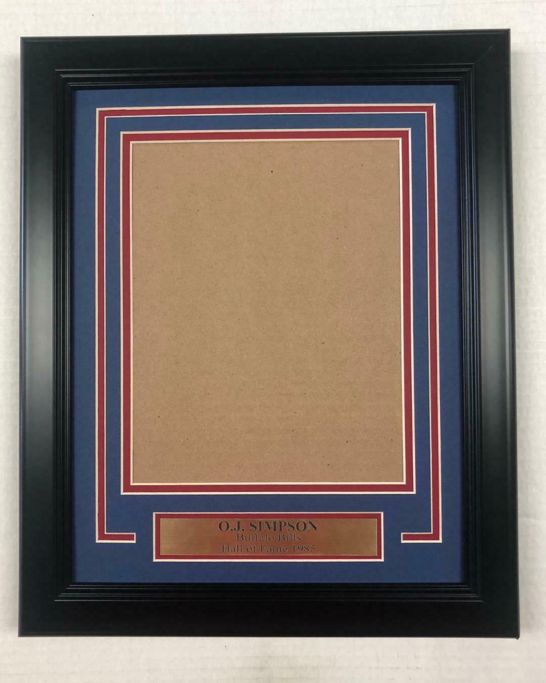 OJ Simpson Buffalo Bills Frame Kit for 8x10 Vertical Photo