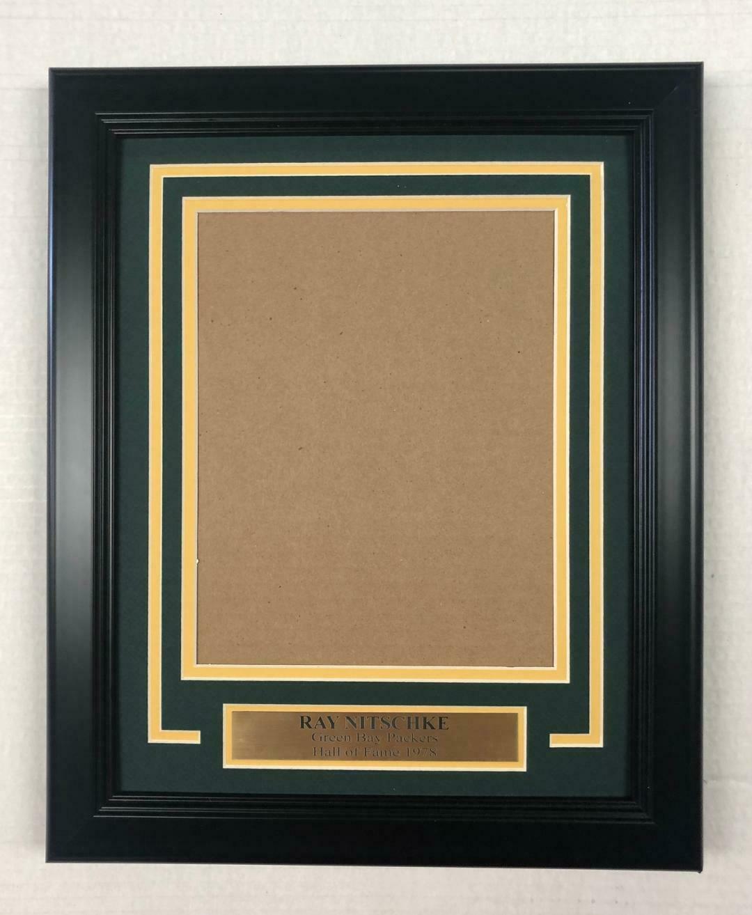 Ray Nitschke Green Bay Packers Framed Frame Kit for Your 8x10 Vertical Photo