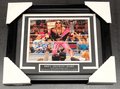 Bret Hart Action Autographed Framed 8x10 Photo JSA COA