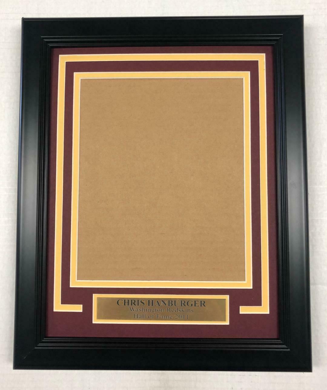Chris Hanburger Washington Redskins Framed Frame Kit for Your 8x10 Vertical Photo