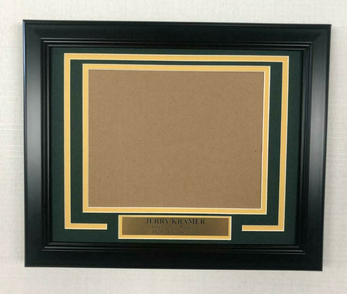 Jerry Kramer Green Bay Packers Framed Photo Kit for 8x10 Horizontal Photo