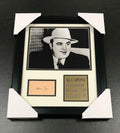 Al Capone Gangster Autographed Cut Signature Facsimile Framed 8x10 Photo