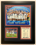 USA Women's World Cup 2019 Champions Framed 8x10 Photo Collage