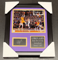 LeBron James Facsimile Autographed All-Time Record Framed 8x10 Photo