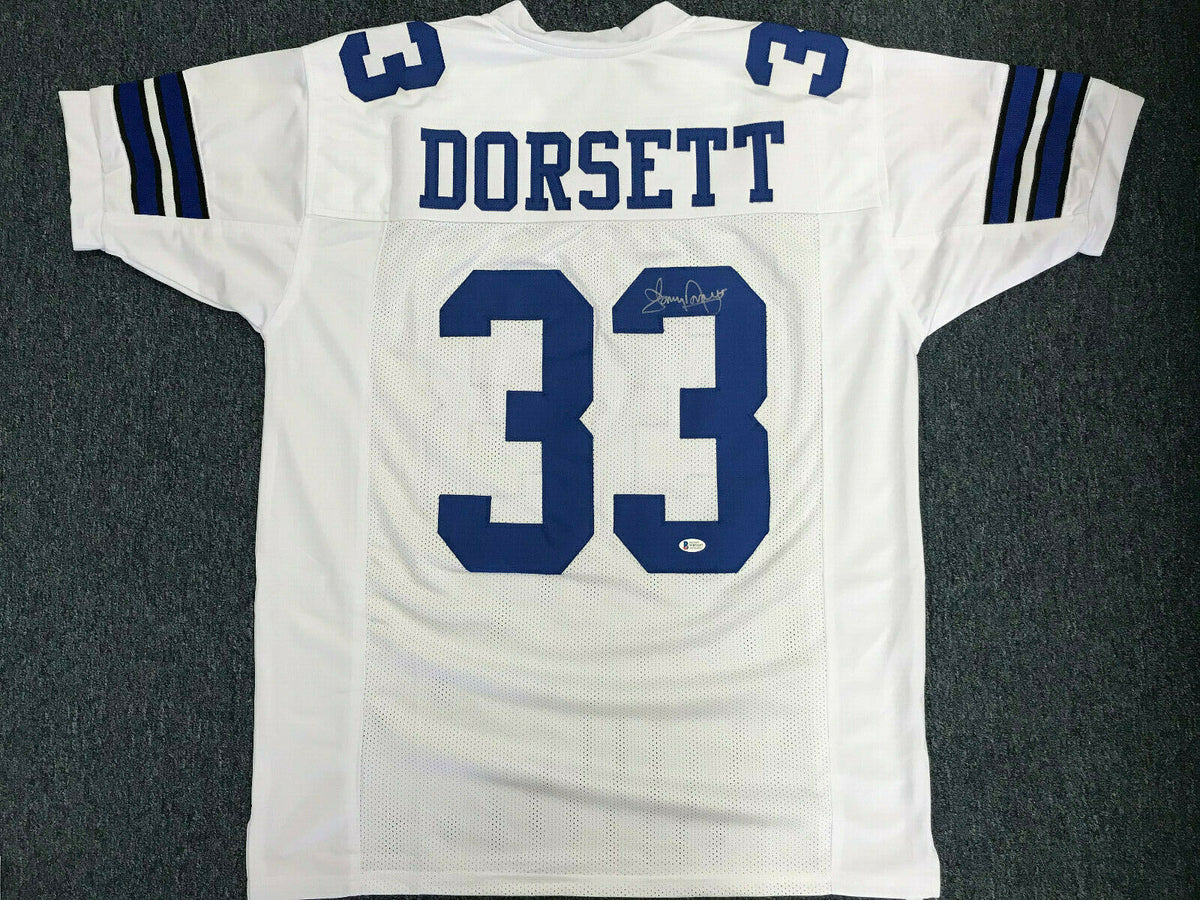 Tony Dorsett Dallas Cowboys Autographed Custom Jersey