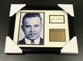 John Dillinger Autographed Cut Signature Facsimile Framed 8x10 Photo