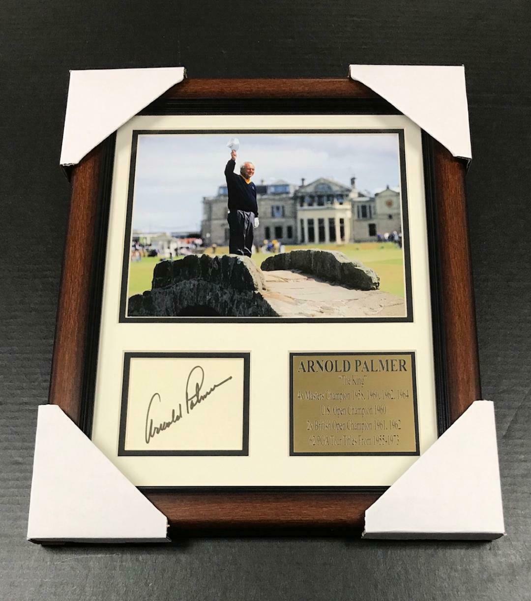 Arnold Palmer the King Golf Reprint Signed Cut 8x10 Photo