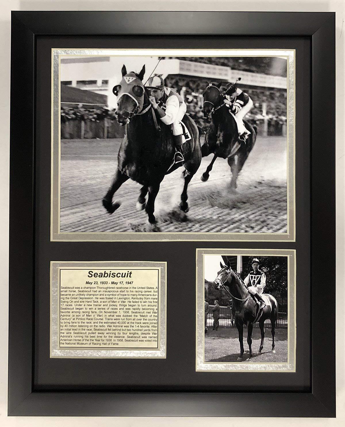 Seabiscuit Framed 8x10 Photo Horse Racing