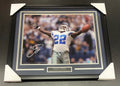 Emmitt Smith Dallas Cowboys Autographed Framed 16x20 Photo Beckett
